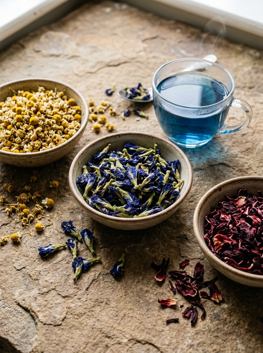 Herbal Flower Teas
